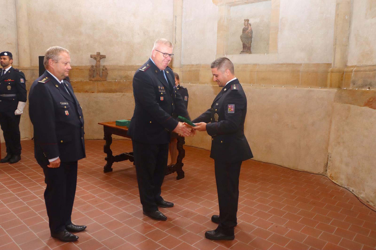 ocenění policistů