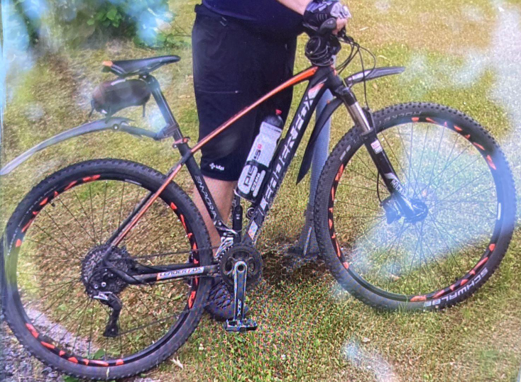 odcizené jízdní kolo