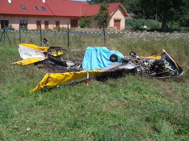 pád letadla