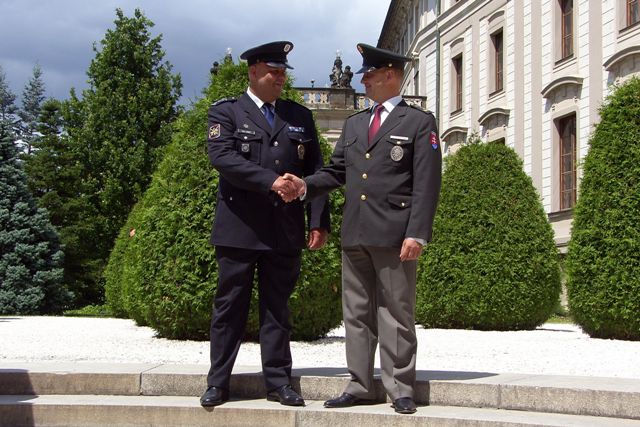 plk. Petr Lessy a plk. Jaroslav Spišiak
