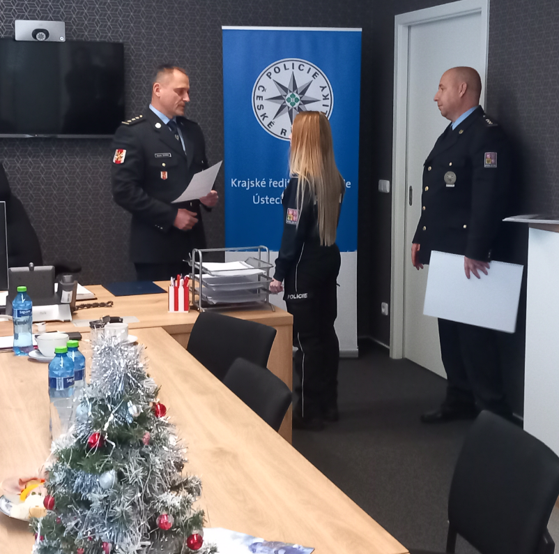 poděkování policistům