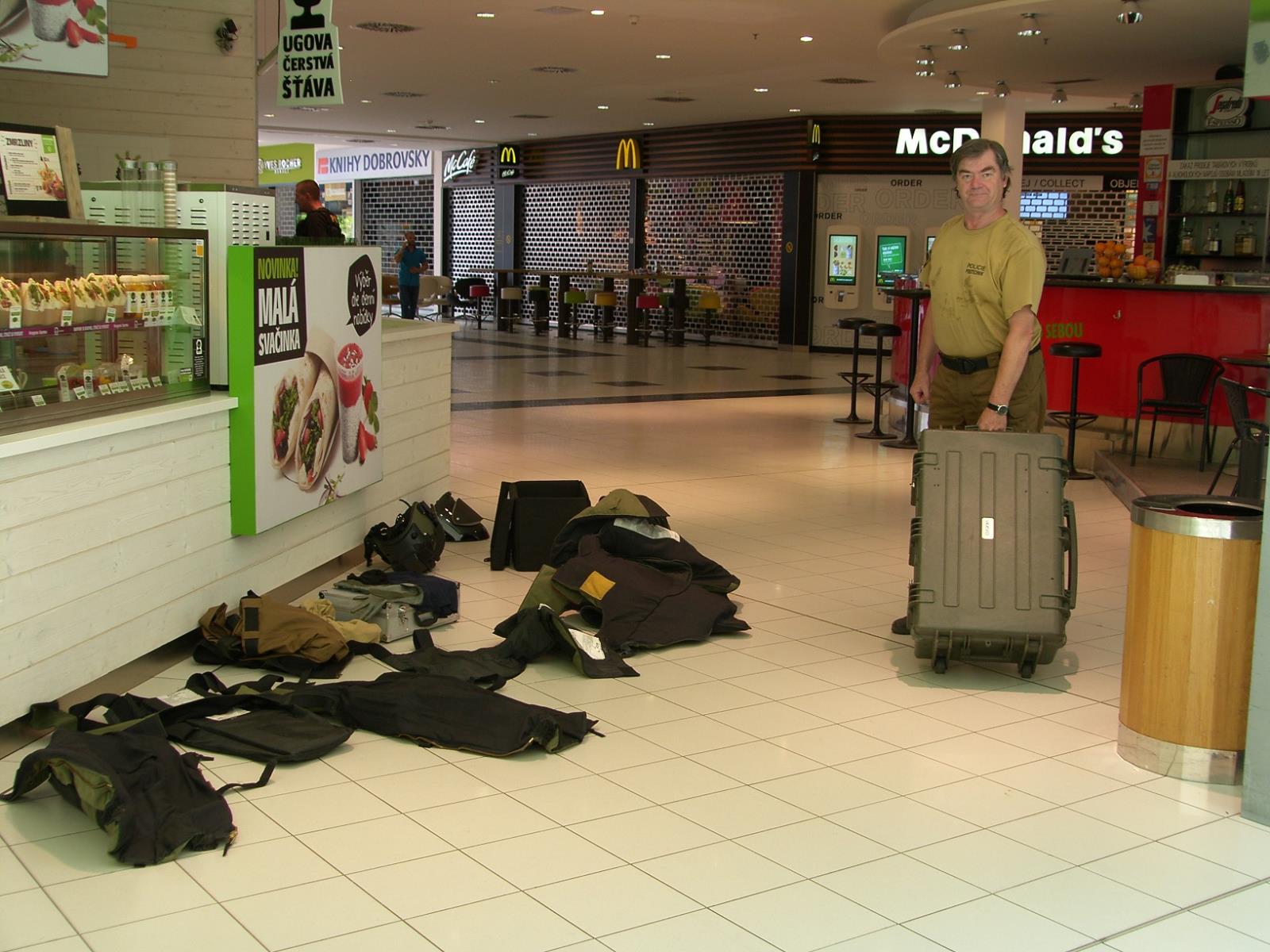 podezřelý předmět Malenovice