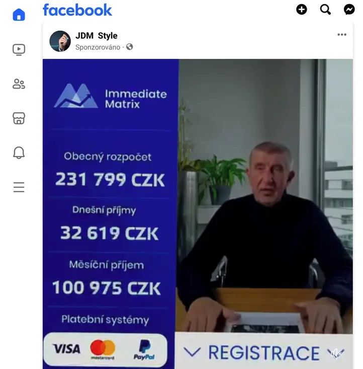 podvod-deepfake-babis