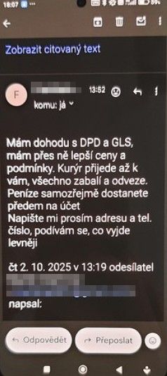 podvodná komunikace