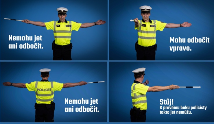 pokyny policisty