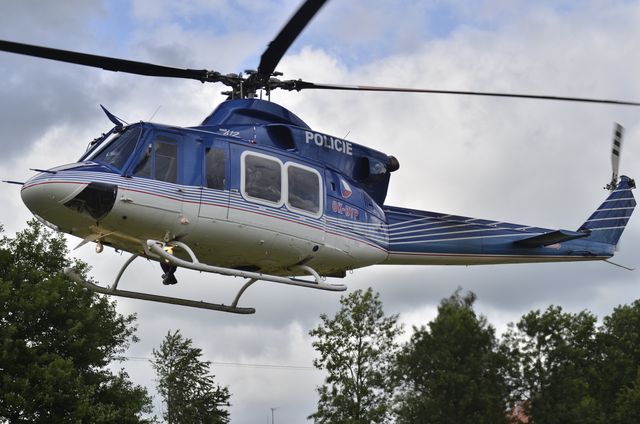 policejní helikoptéra