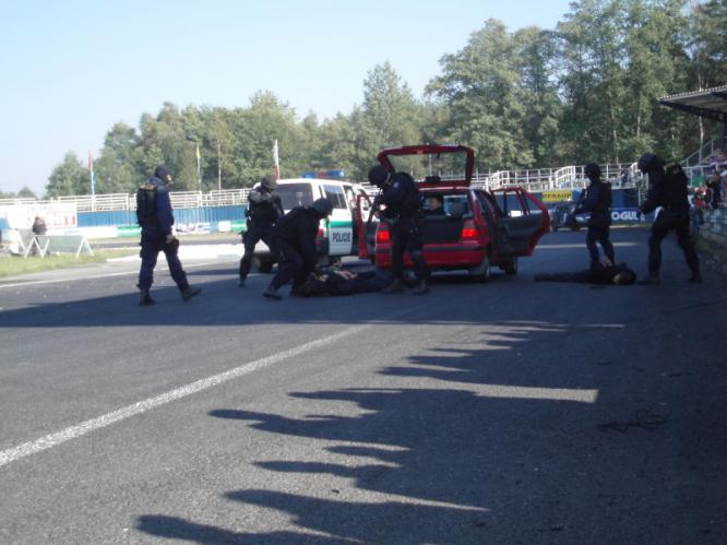 policejní zákrok 