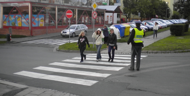 policisté na přechodech (4)
