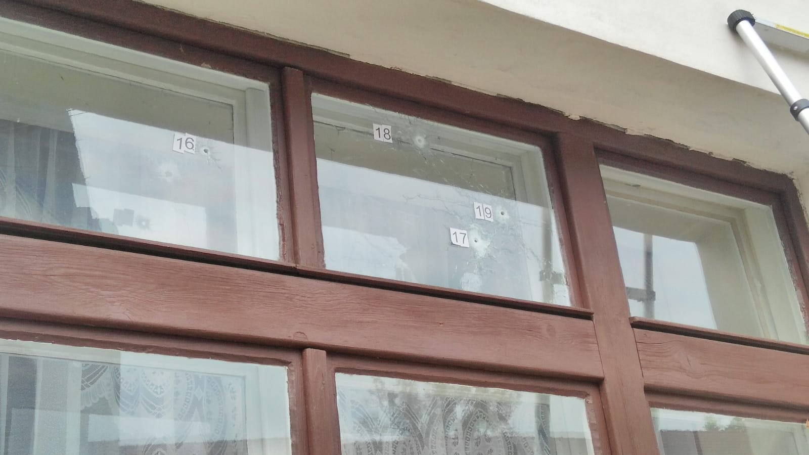 poškození objektu