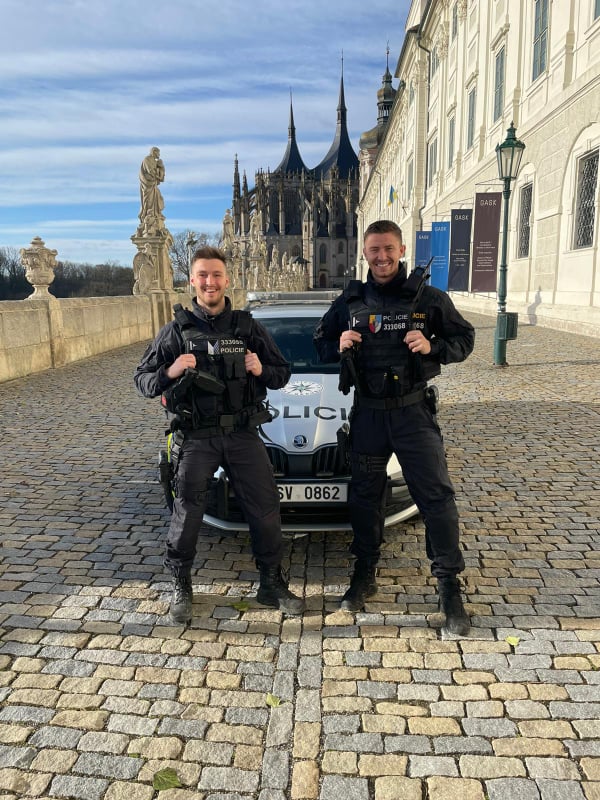 pprap. Tomáš Výborný a pprap. Ondřej Soběslav