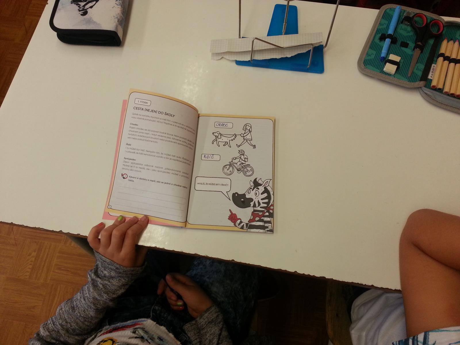 práce se "Zebrou" ve škole