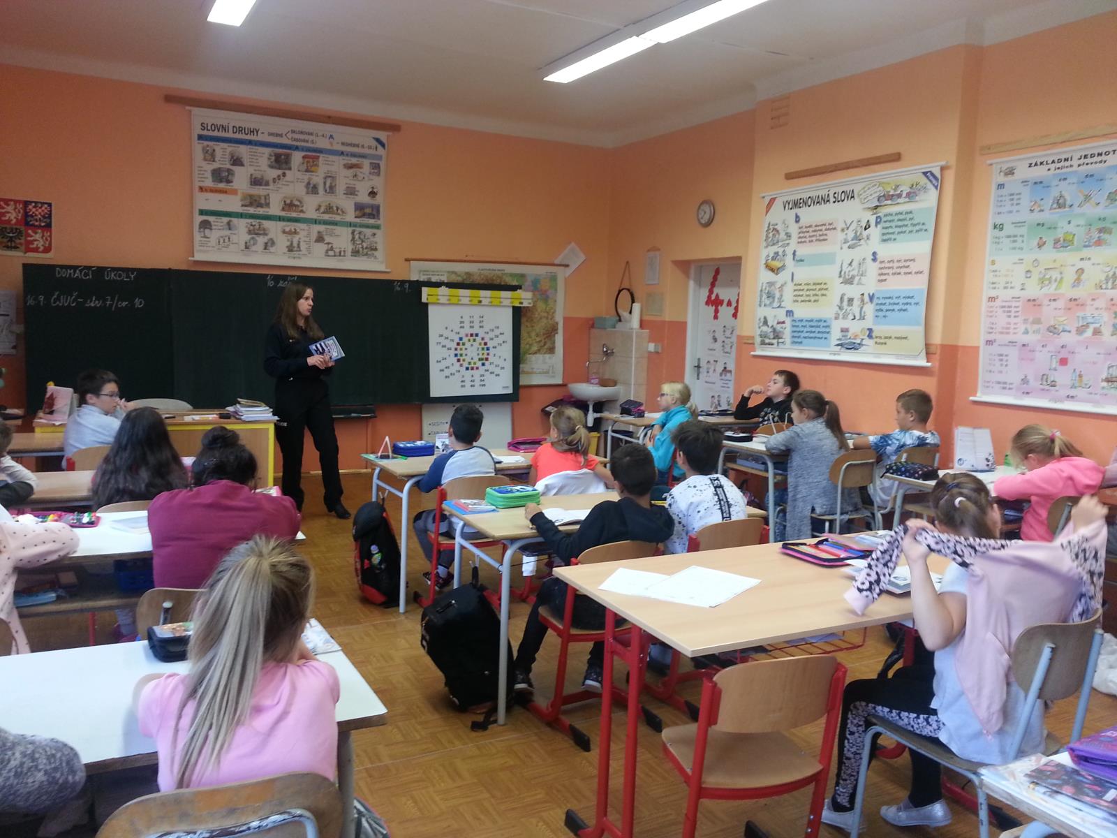 práce se "Zebrou" ve škole