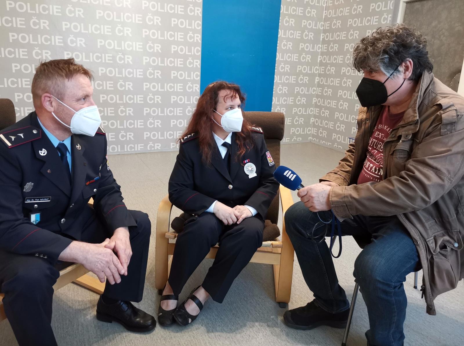prap. Mgr. Bc. Petr Návrat, nprap. Ing. Martina Fabianová