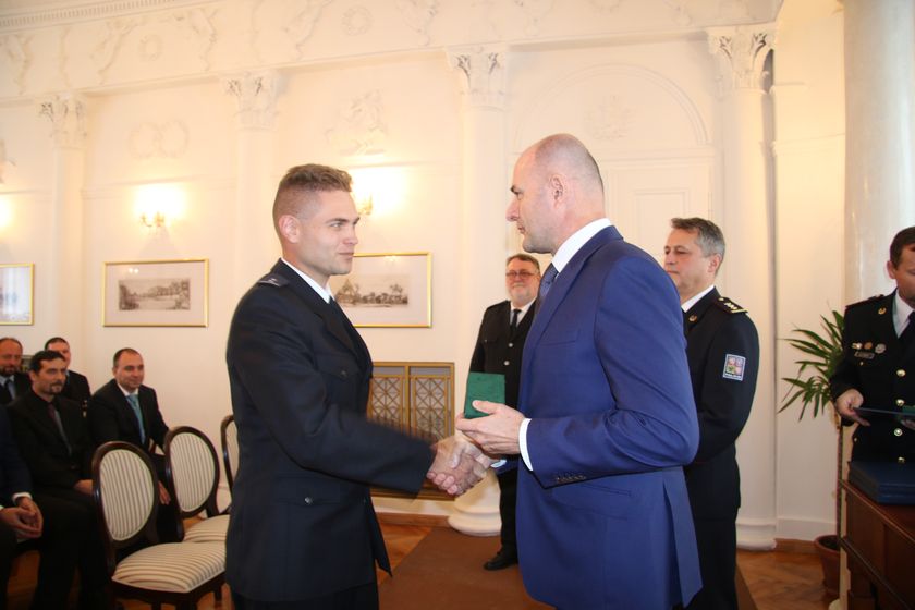 předávání ocenění na tachovském zámku