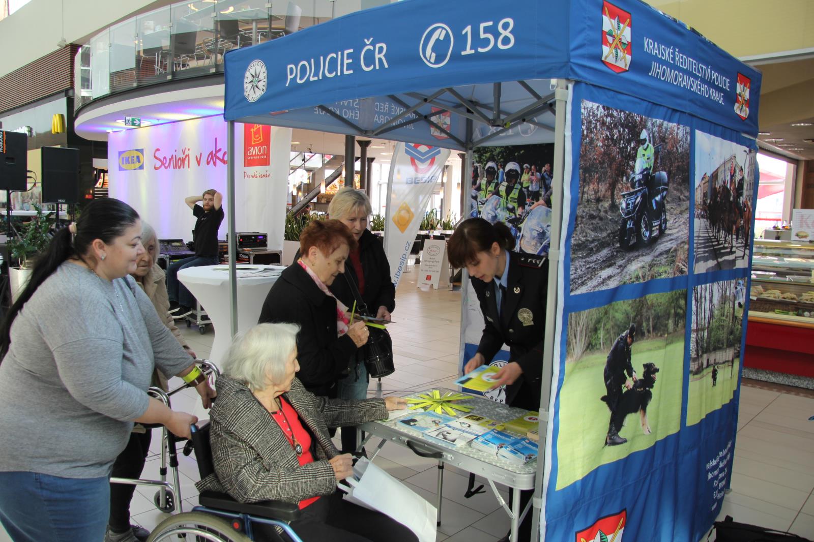 preventivní akce "Senioři v akci"