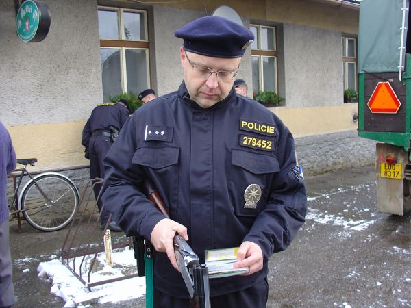 probíhající kontrola