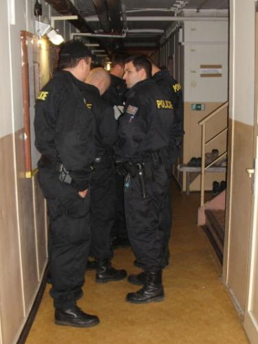prohlídka ubytovny