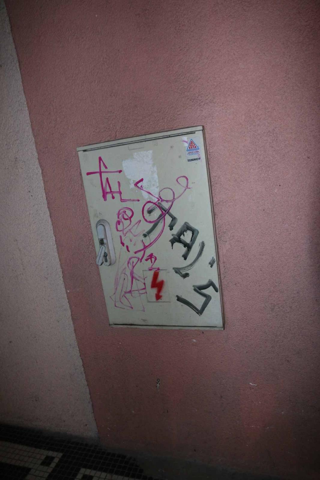 sprejeři v centru HK