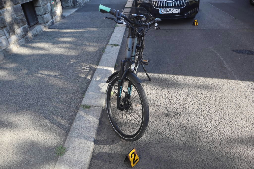 sražená cyklistka 2