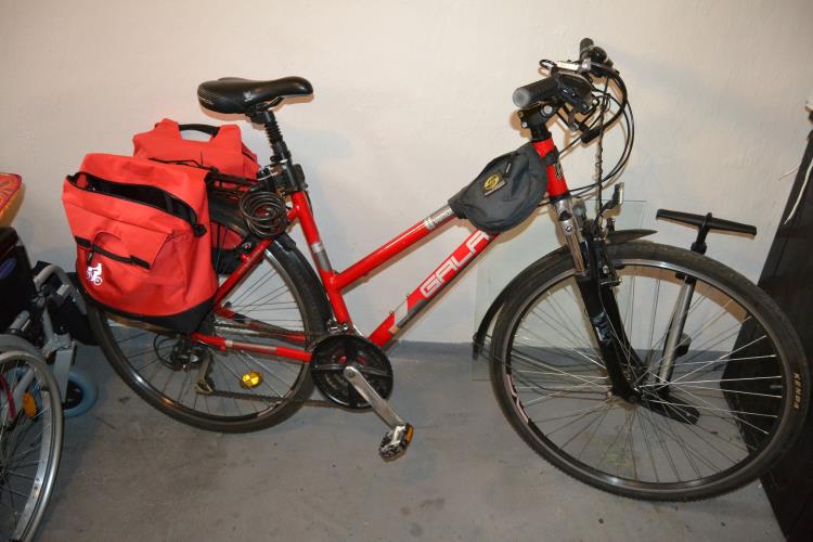 střet dvou cyklistů 
