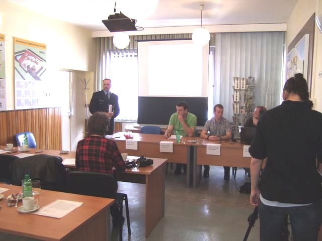 tisková konference 