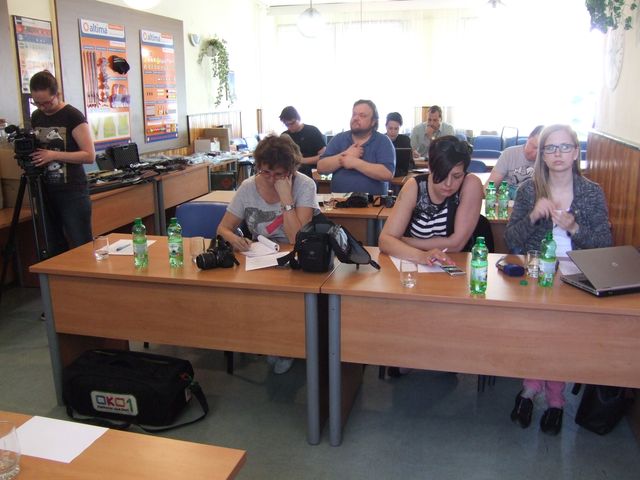 tisková konference 