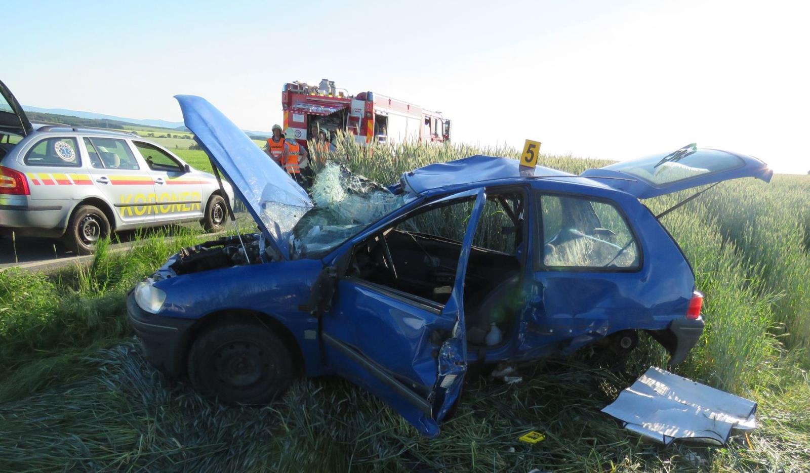 tragická dopravní nehoda