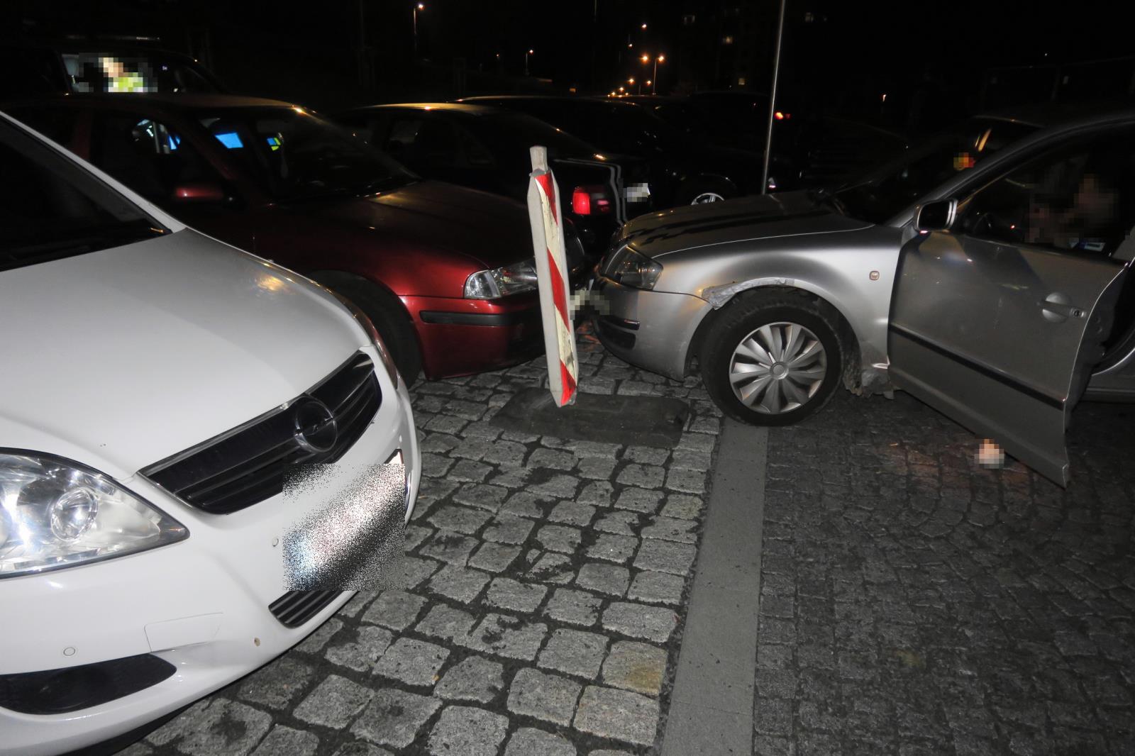 ťukanec na parkovišti 2
