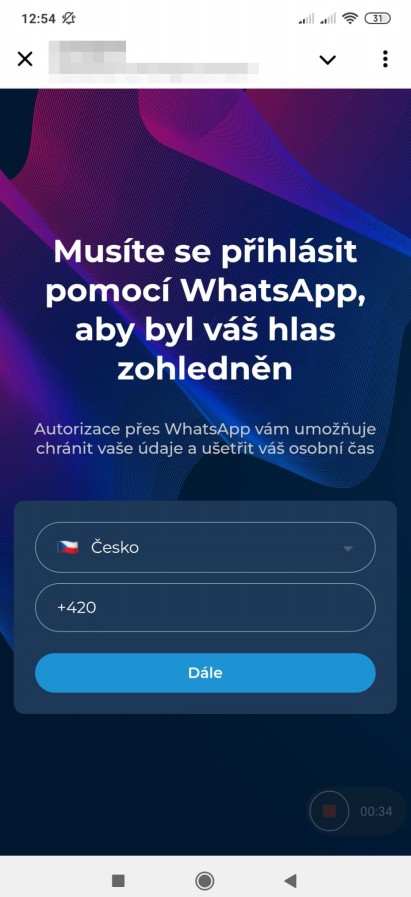 ukázka podvodné komunikace