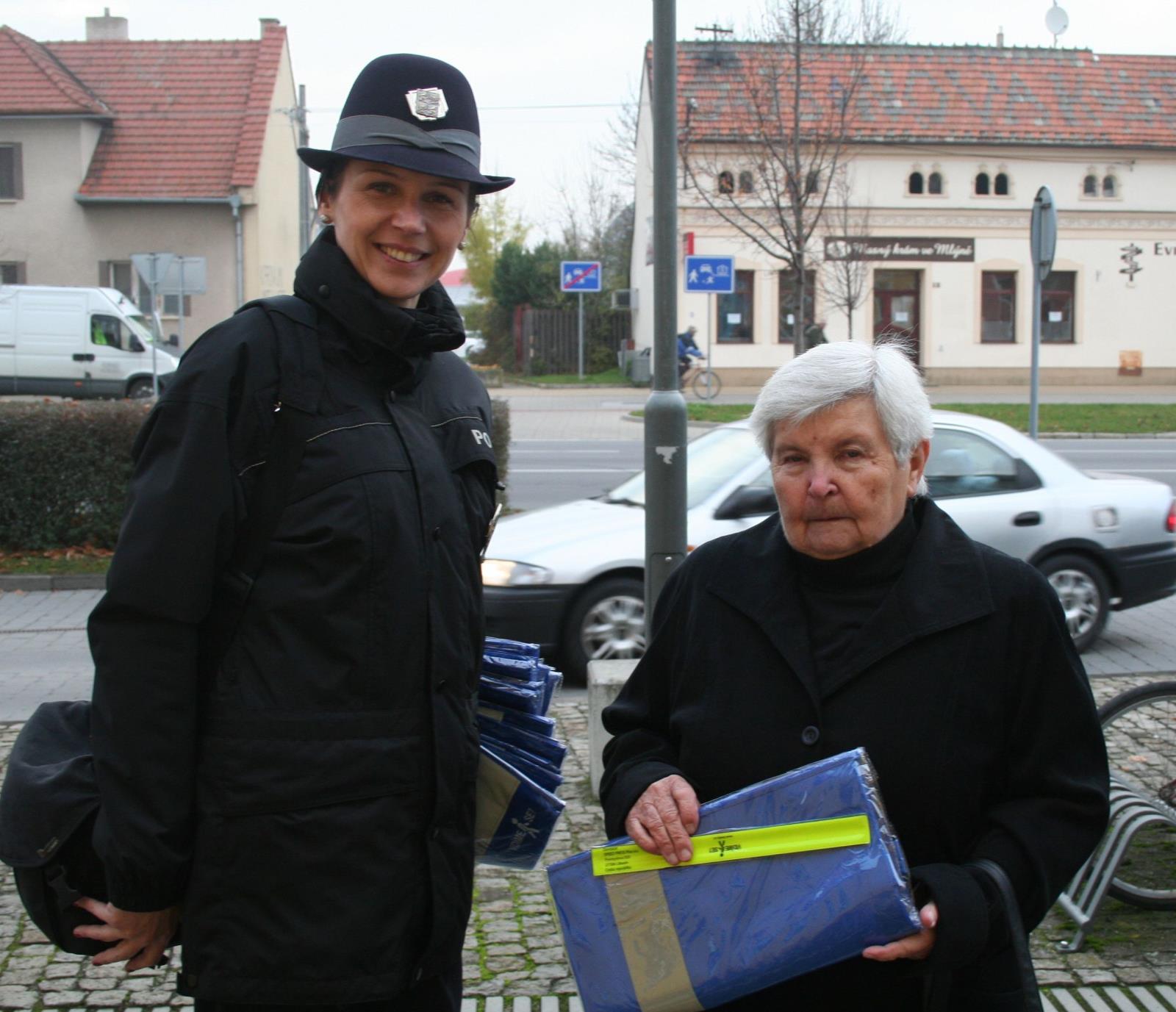viditelnost chodců