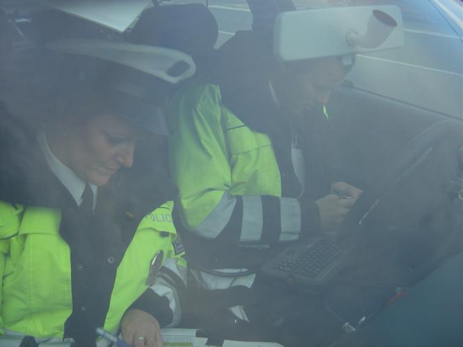 vypisování pokutových bloků