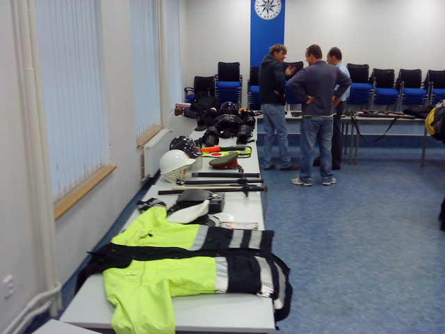 výstroj výzbroj policistů