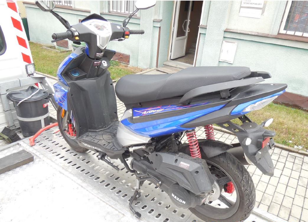 zajištěné motocykly