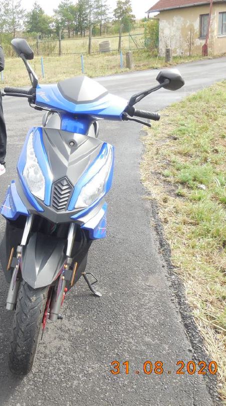 zajištěné motocykly