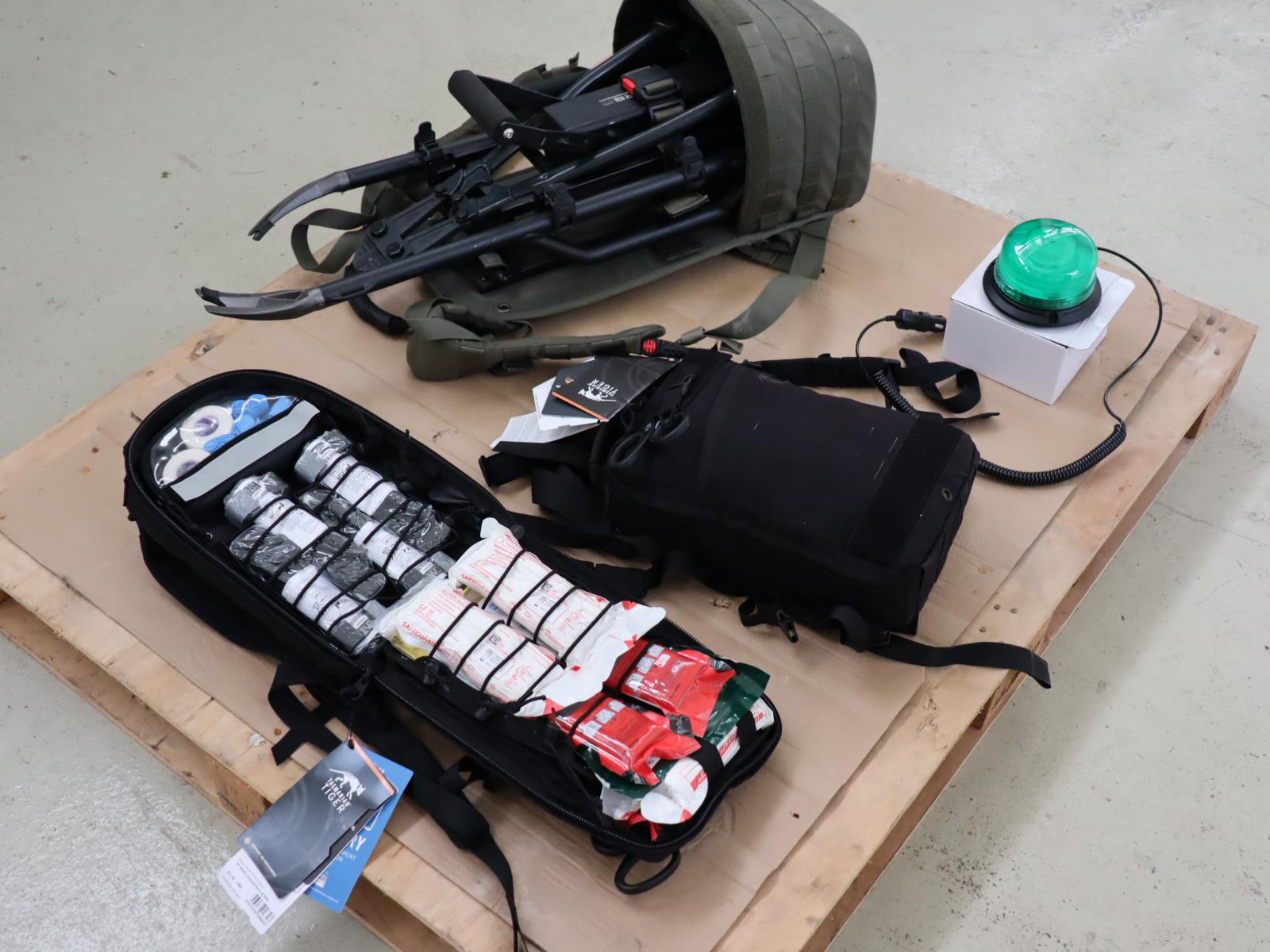 zdravotní batohy a taktické sady