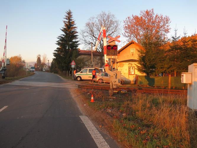 žel. přejezd