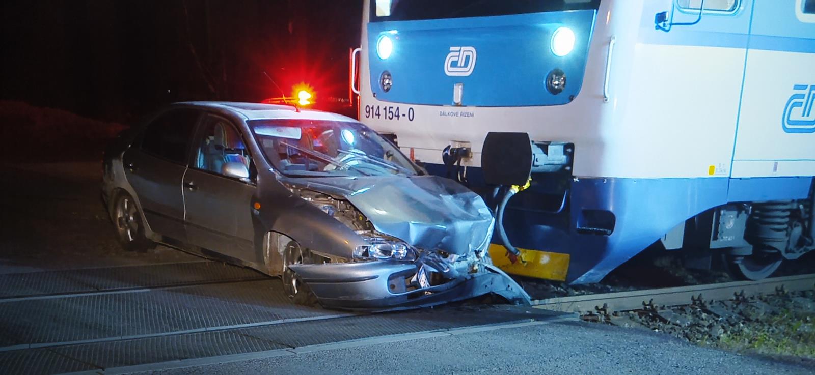 železniční nehoda v Příšovicích