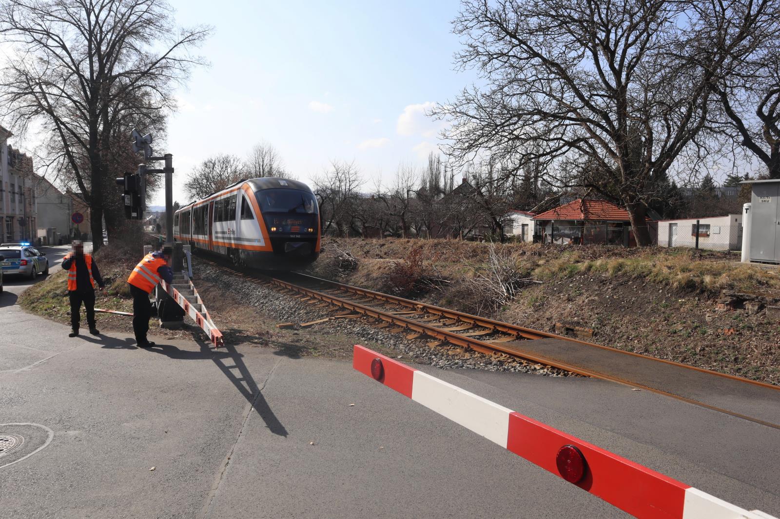 železniční přejezd 1