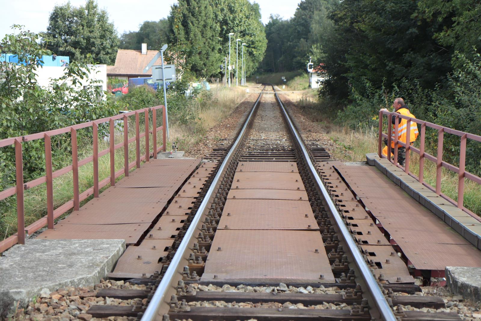 zvlněné koleje