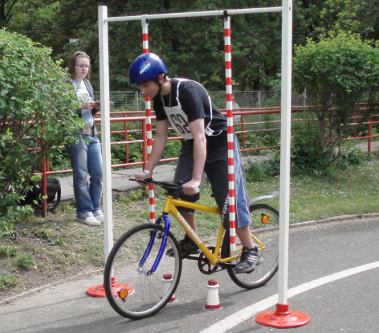 Mladý cyklista 