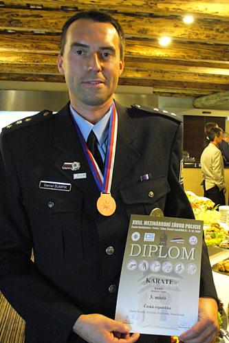 3. místo v karate (kumite družstva)
