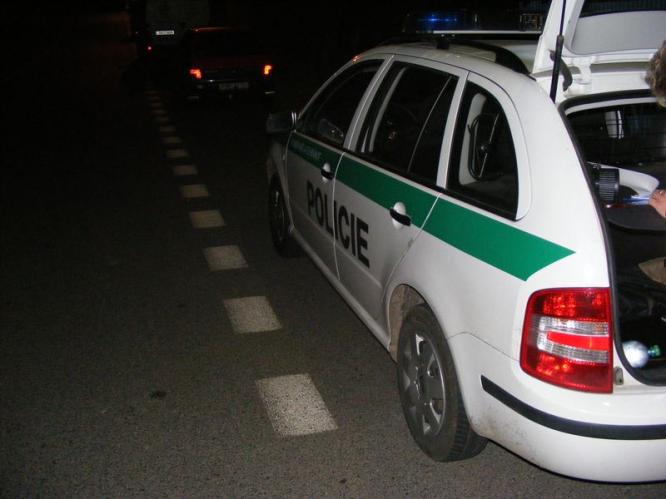 policejní auto 
