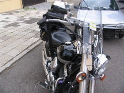 střet s motocyklem v Seči 