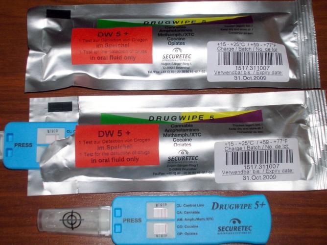 Drugwipe 5+ 
