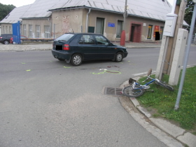 DN Třešť - cyklista 