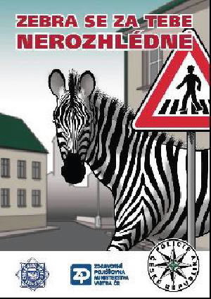 logo "Zebra se za Tebe nerozhlédne" 