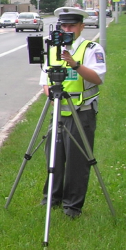 Radar - měření rychlosti 