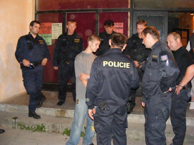 noční akce Policie ČR 