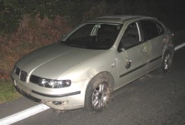 Pomačkaný Seat Leon 