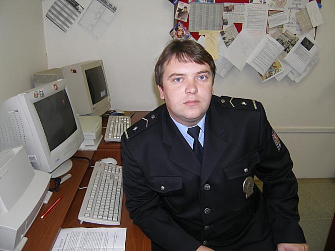 mjr. Bc. Tomáš Havránek - velitel služby PŽP
